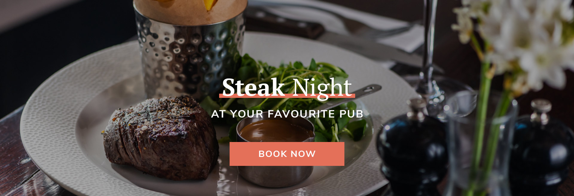 Steak Night at The Crown Tavern